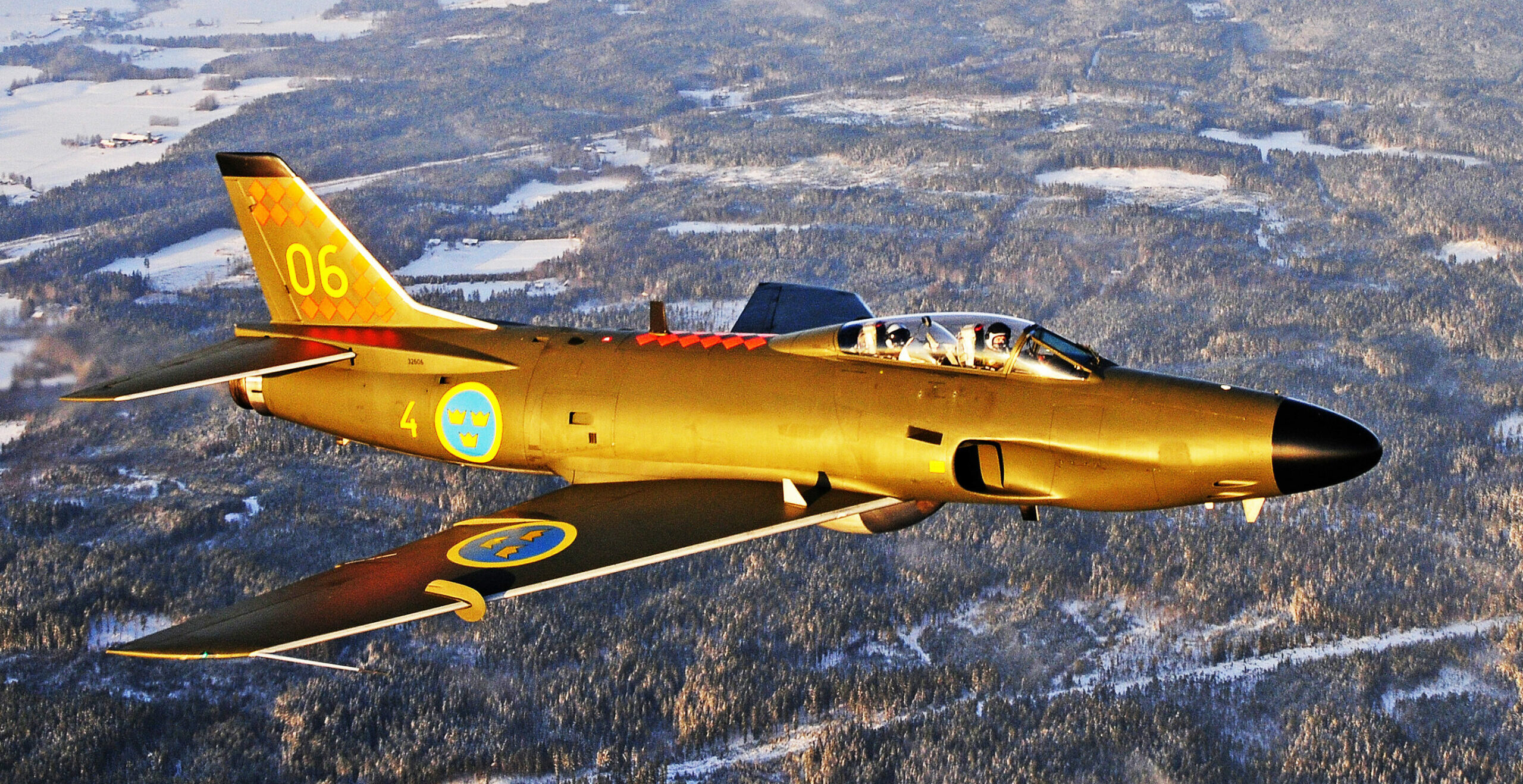 J32 LANSEN Swedish Airforce Historic Flight