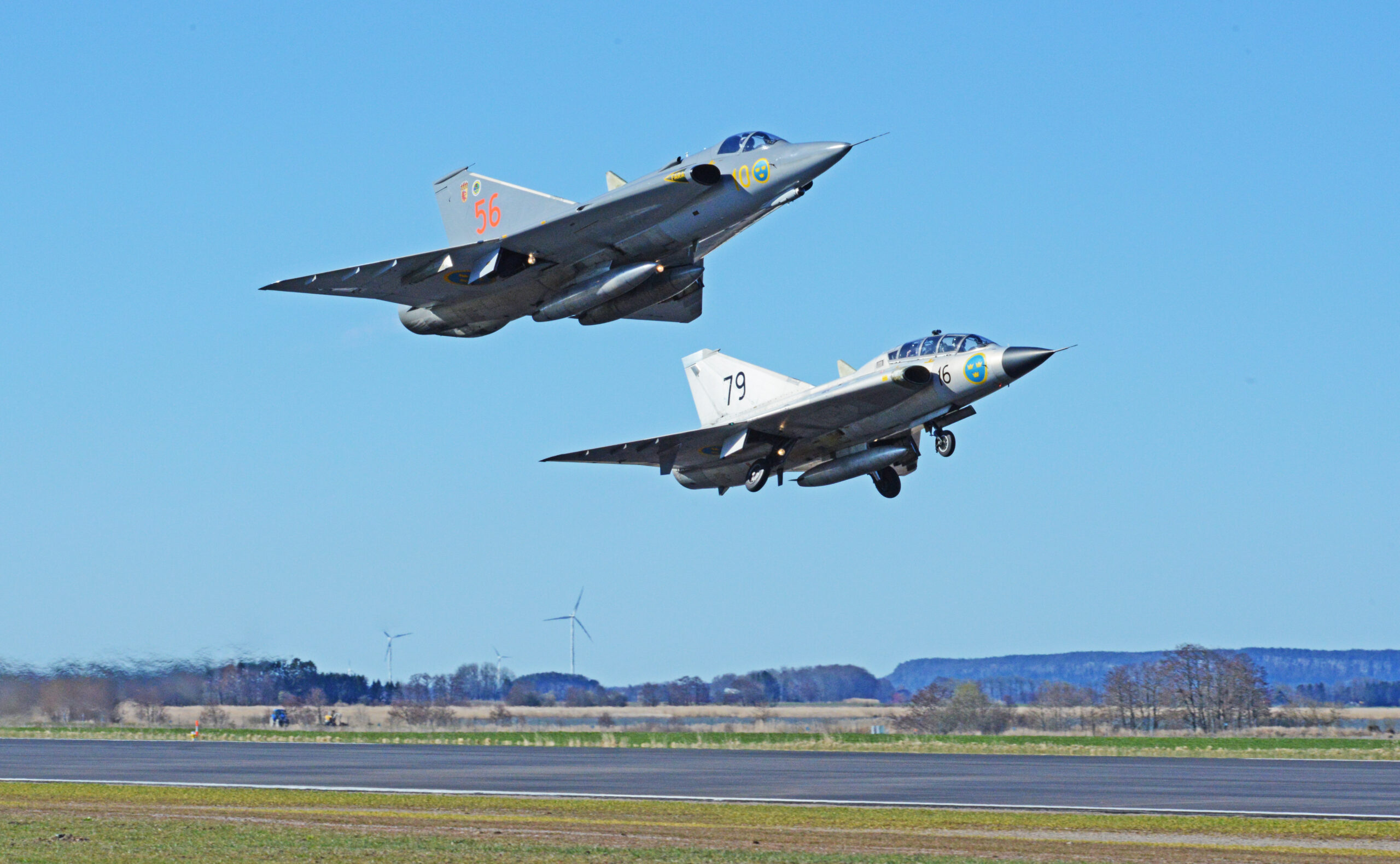 J35 & SK35 DRAKEN – Swedish Airforce Historic Flight